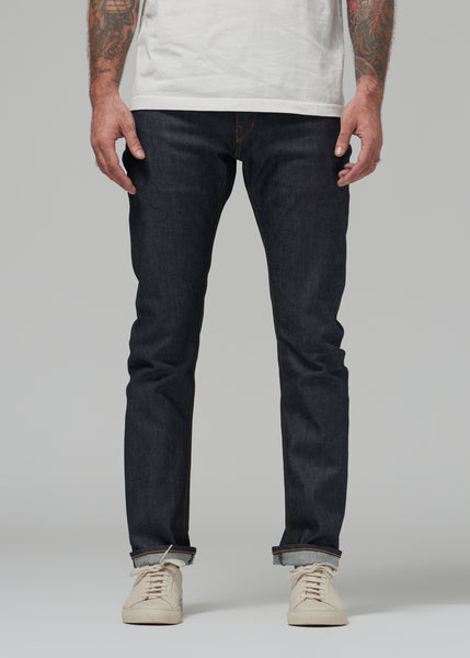 Slim Raw Rinse Stretch Selvedge Jeans