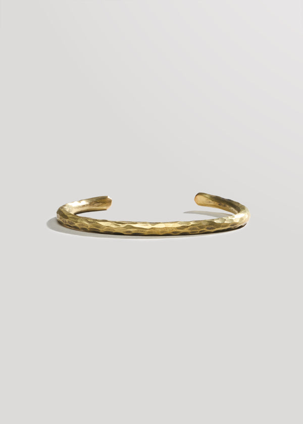 Billy Made For Friends Dinged Cuff - Brass or Copper