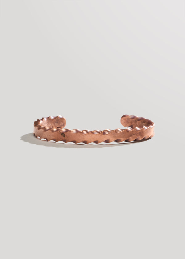 Billy Made For Friends - Sawblade Copper Cuff