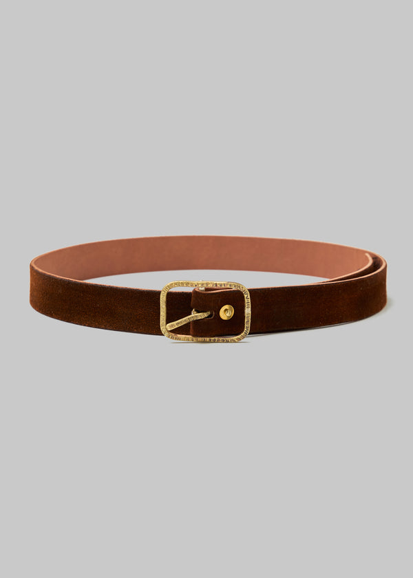 Billy Made For Friends - Brown Roughout Belt