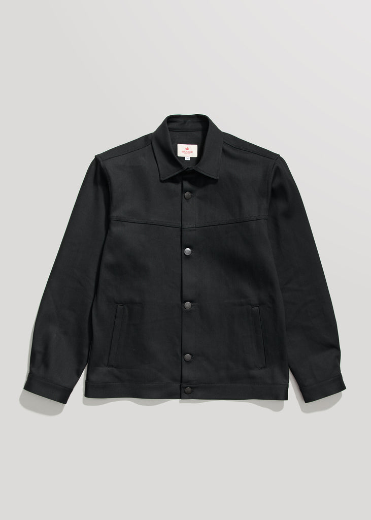 Black Denim Jacket – Shockoe Atelier