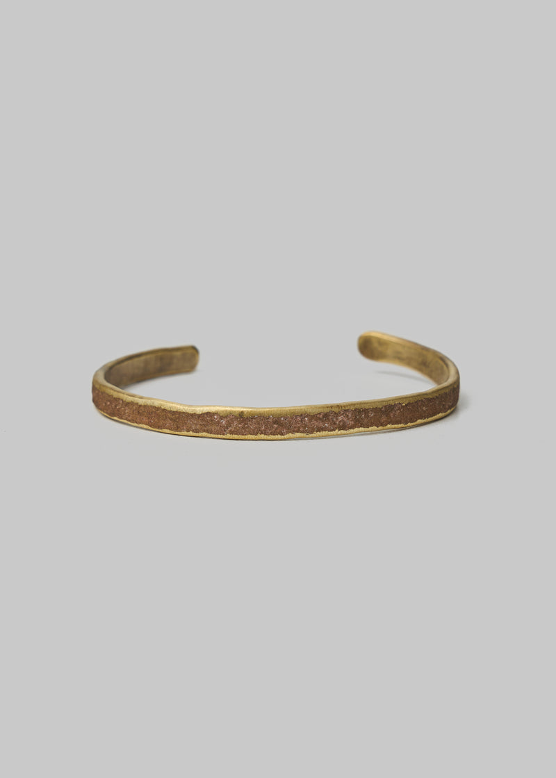 Billy Made For Friends Oxidized Brass Cuff