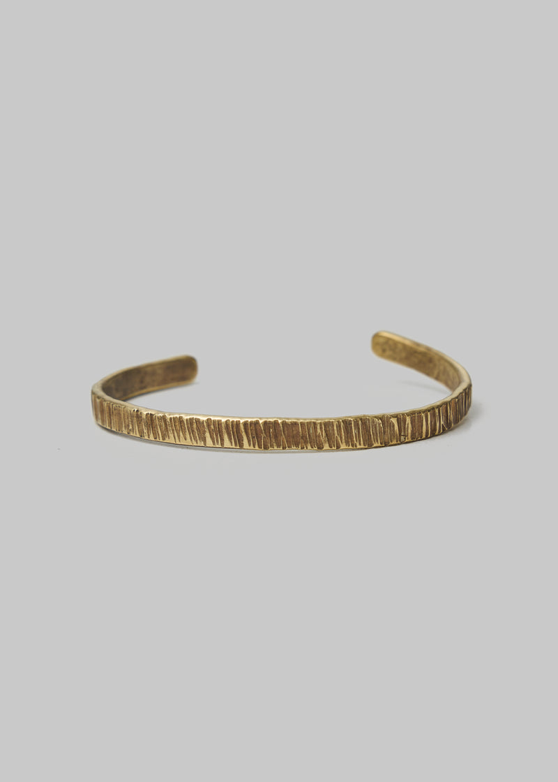 Billy Made For Friends Brass Rough Cut Cuff