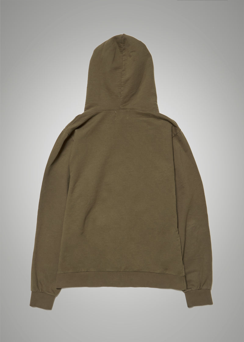 Lightweight Hooded Sweatshirt - Olive