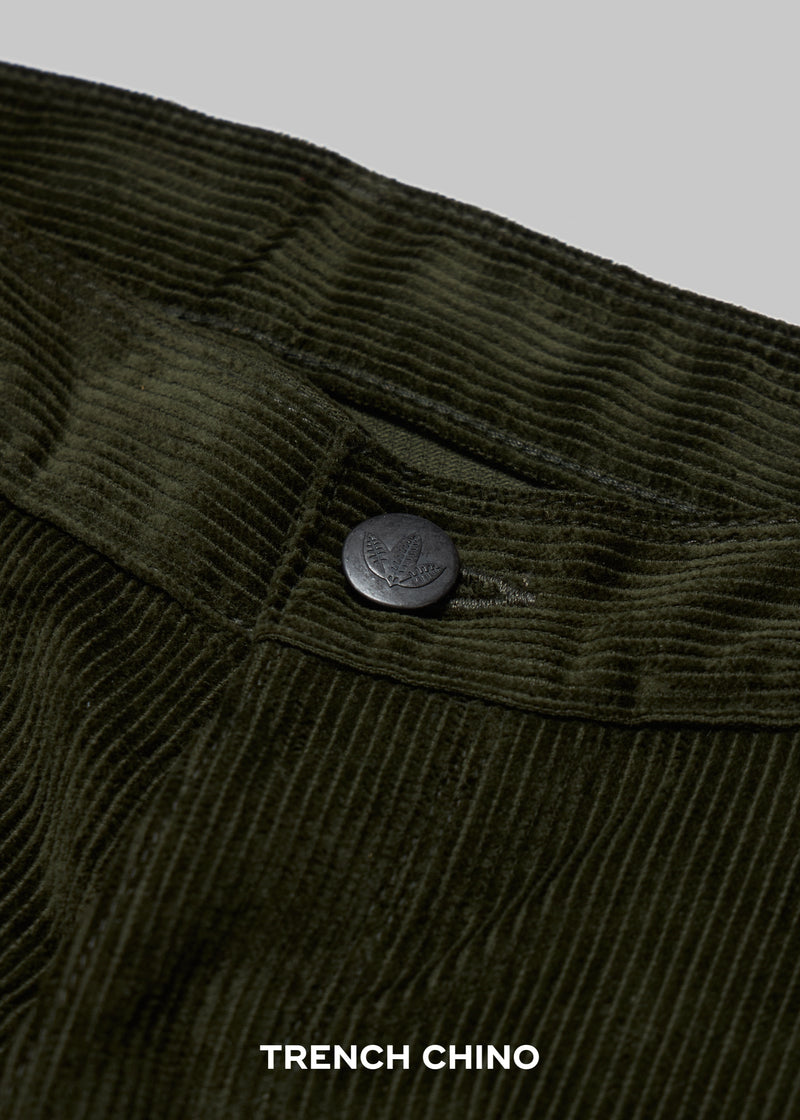 Olive Corduroy Trousers