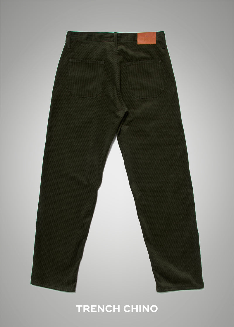 Olive Corduroy Trousers