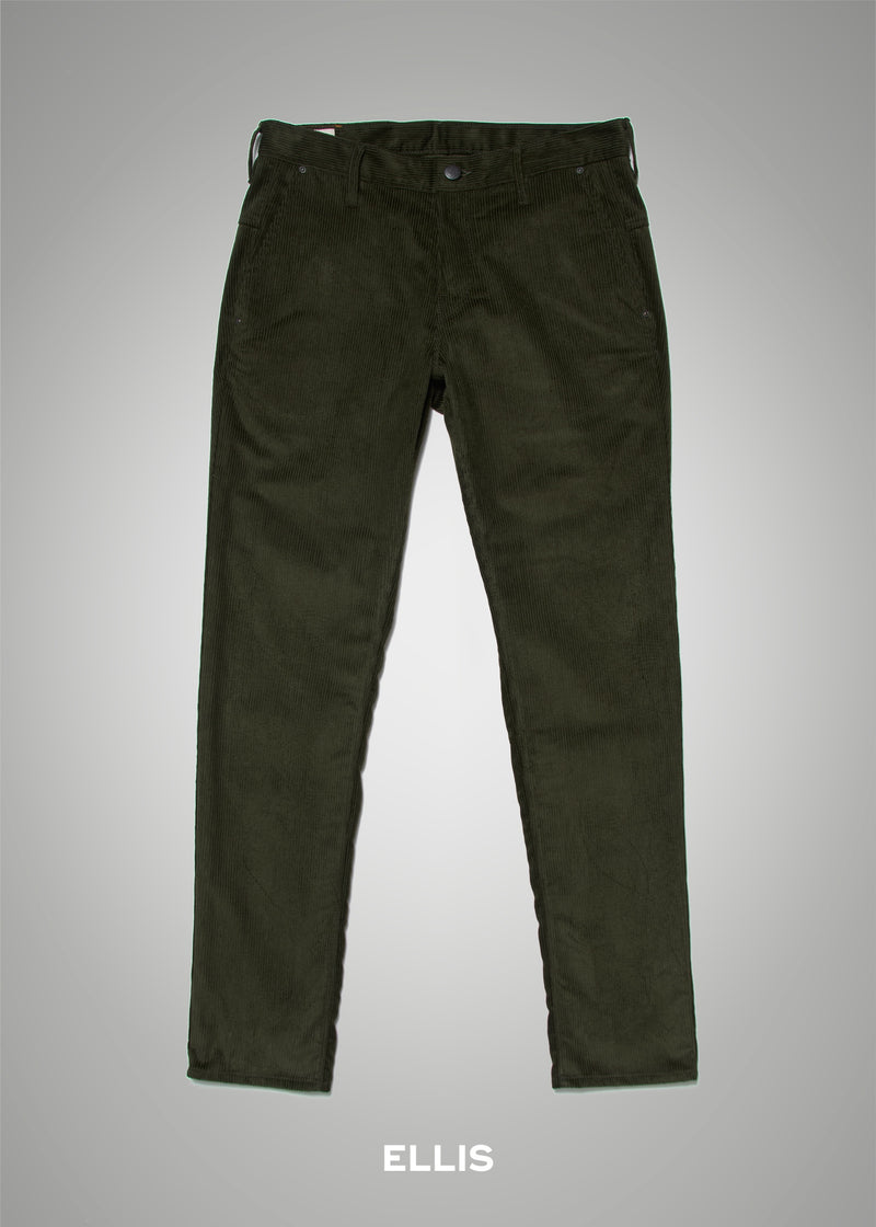 Olive Corduroy Trousers