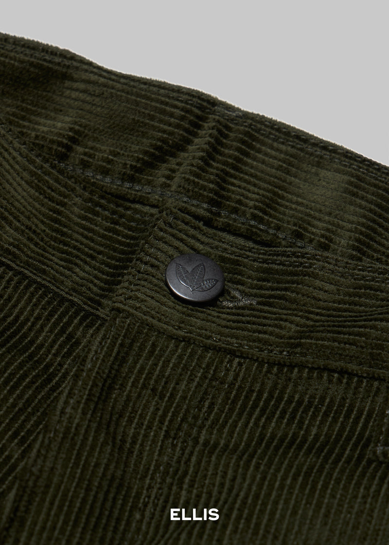 Olive Corduroy Trousers