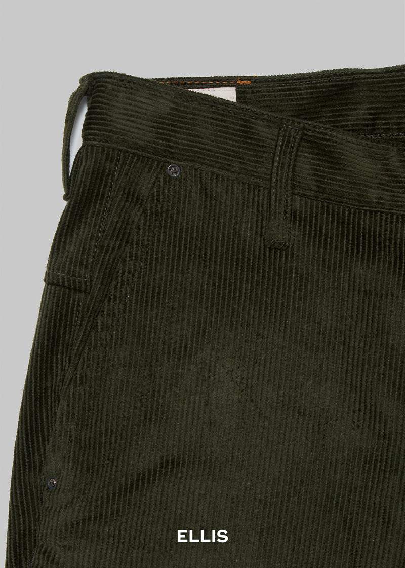 Olive Corduroy Trousers