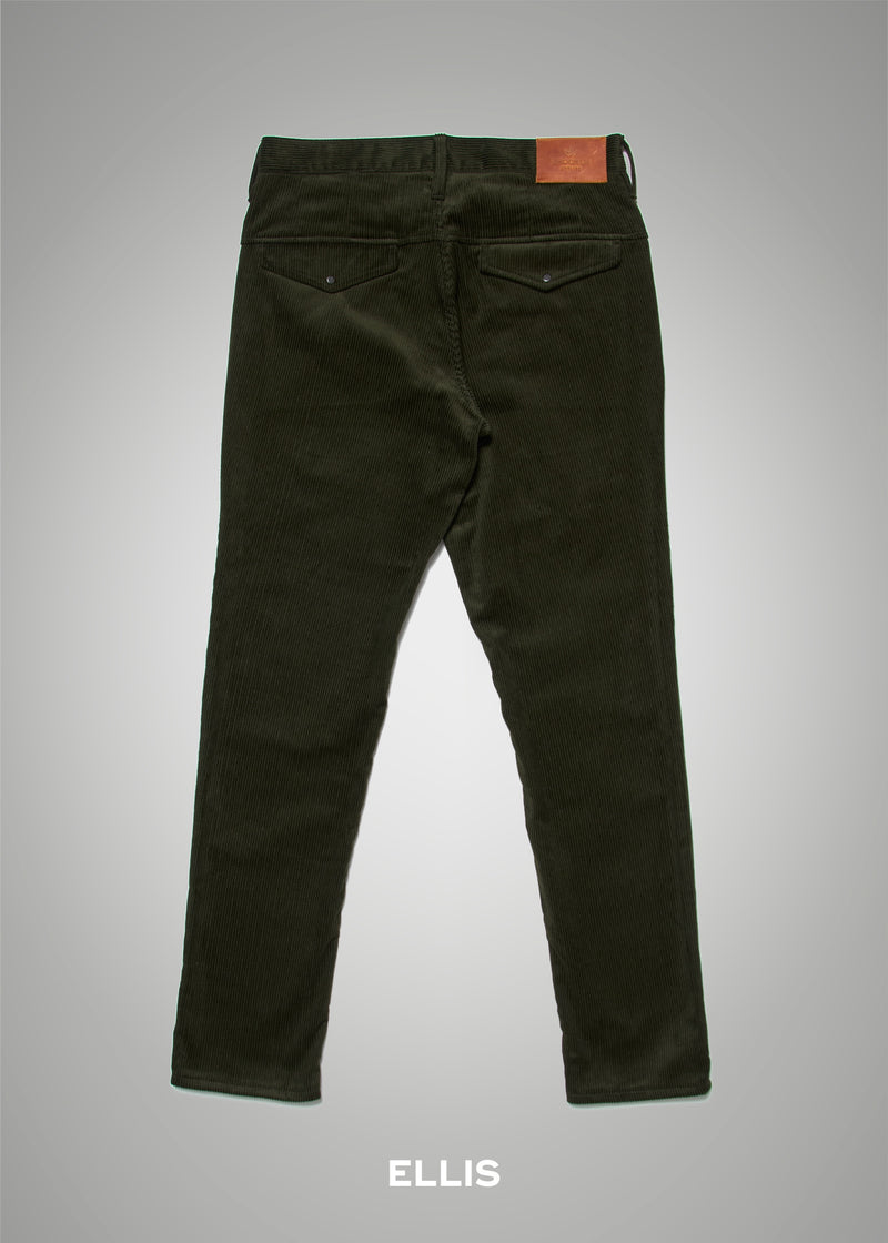 Olive Corduroy Trousers