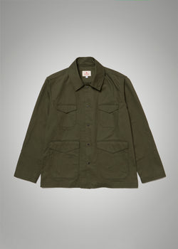 Field Jacket - Olive Herringbone