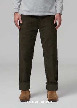 Olive Corduroy Trousers