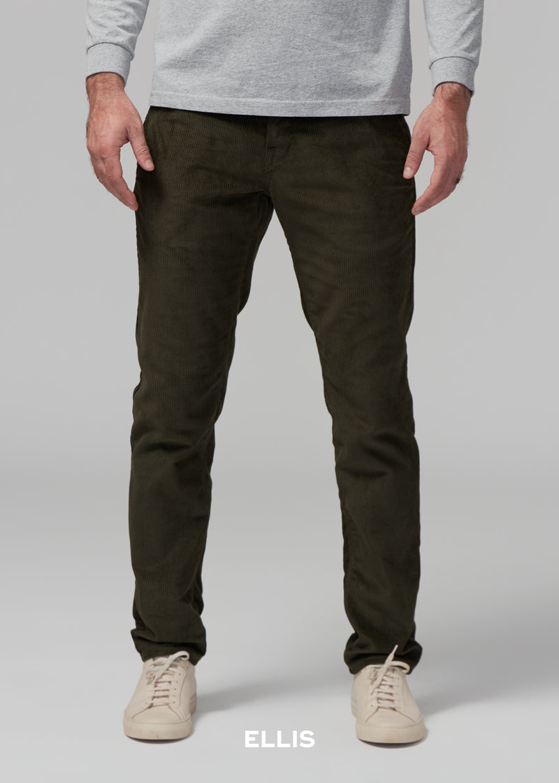 Olive Corduroy Trousers