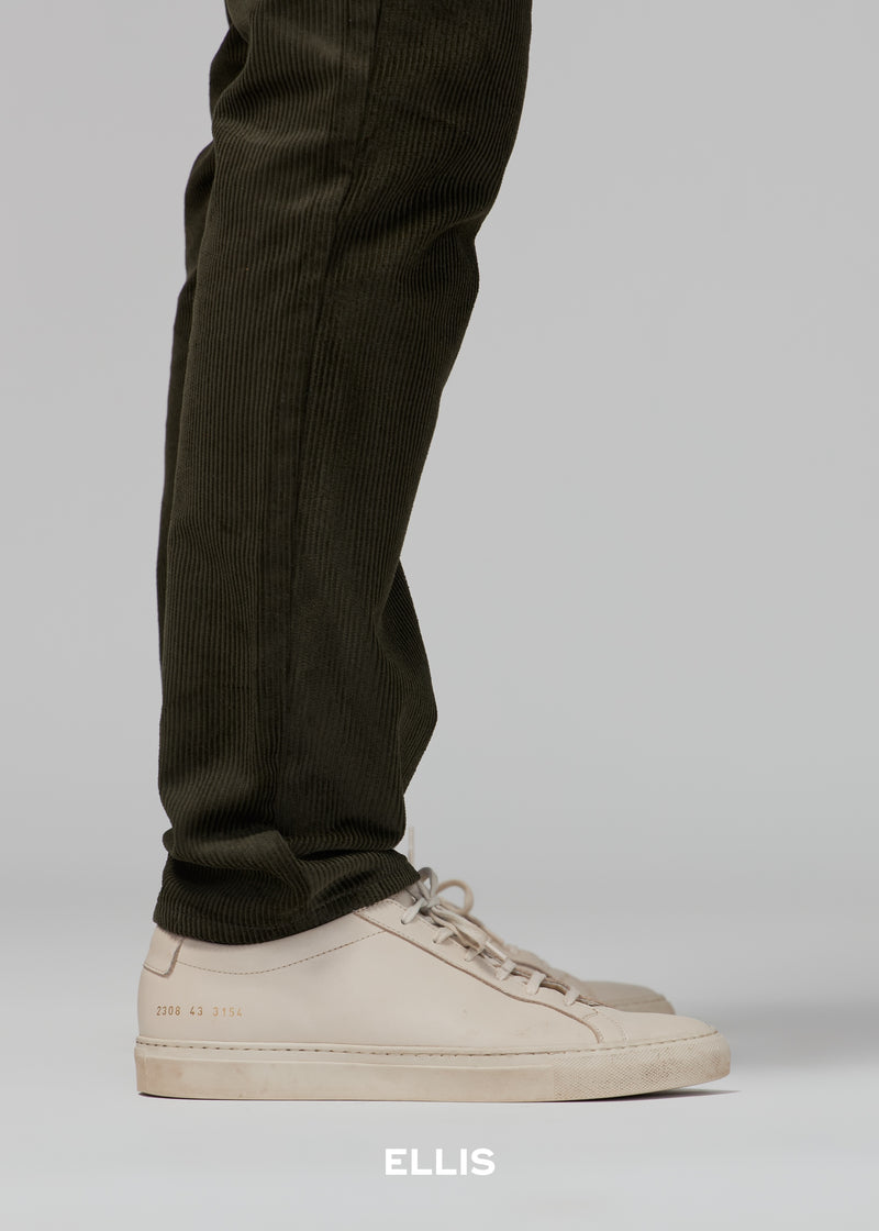 Olive Corduroy Trousers