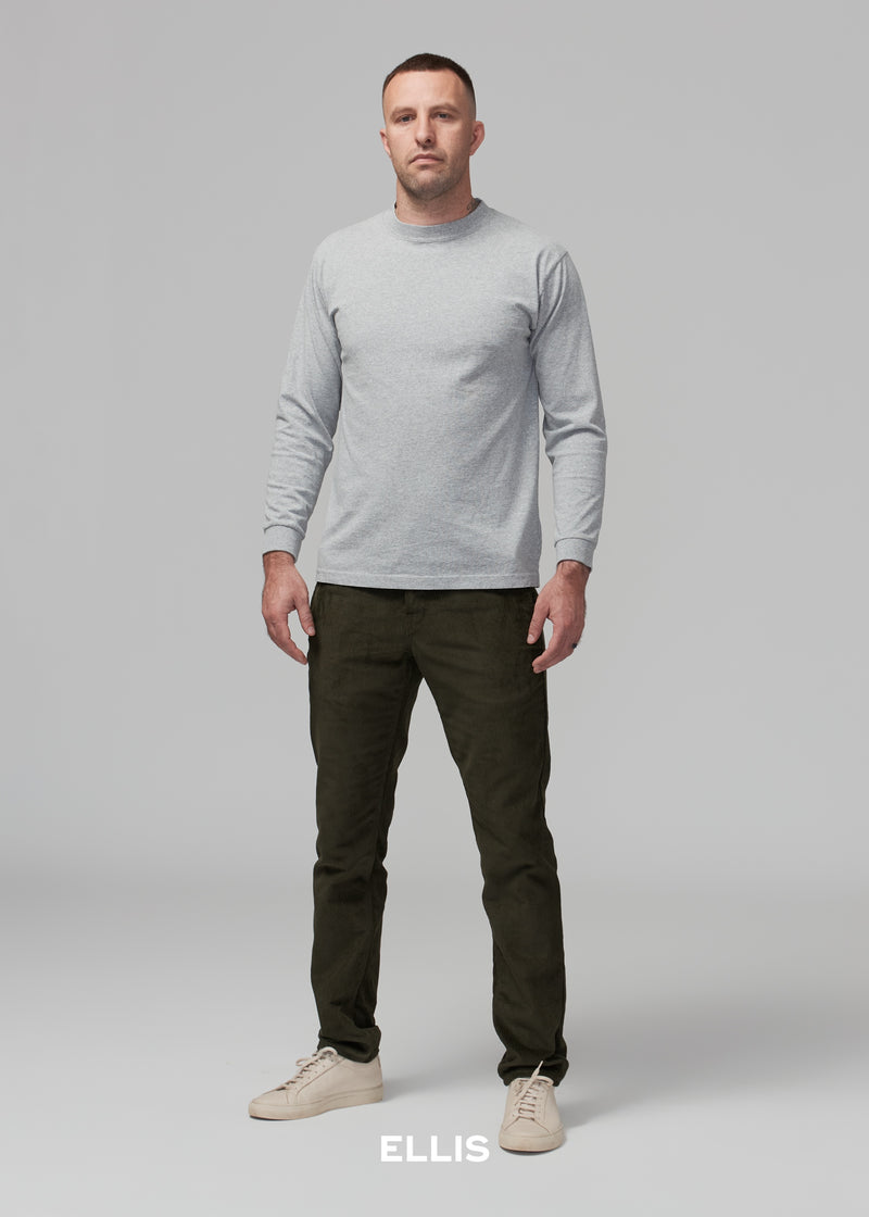 Olive Corduroy Trousers