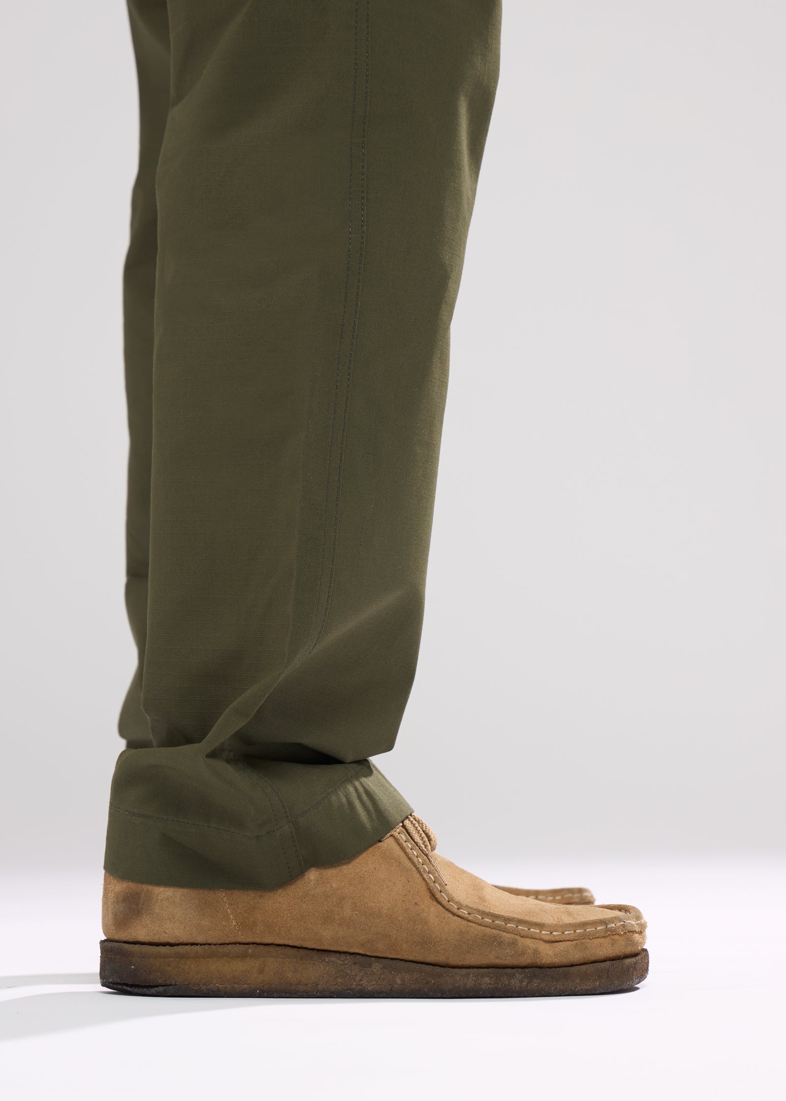 Shockoe Atelier Trench Trousers - Olive Ripstop