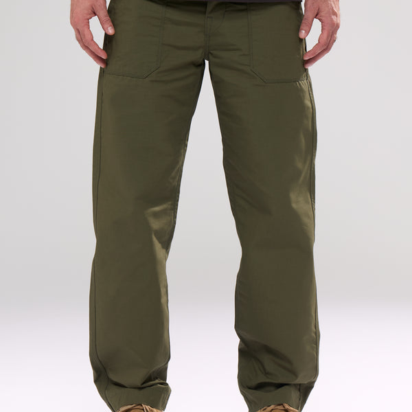OHGA オーガ　TRENCH PANTS Shockoe Atelier Trench Trousers - Olive Ripstop