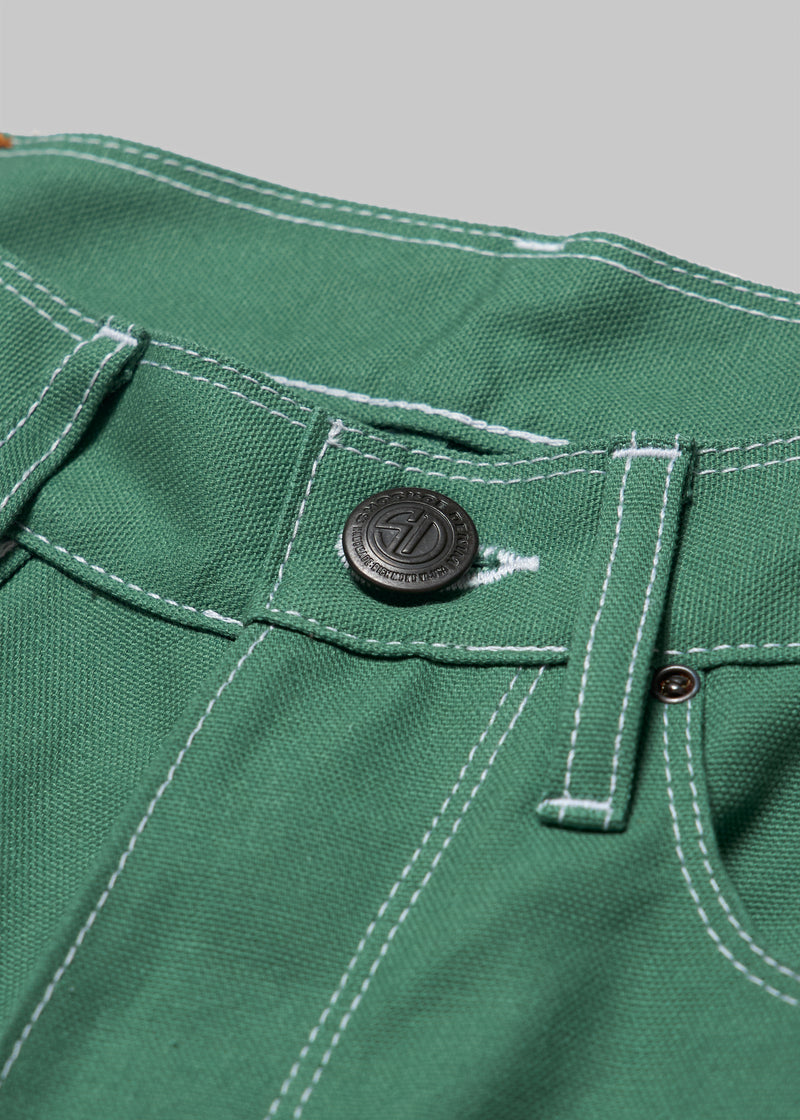 Utility Pants - Green Canvas