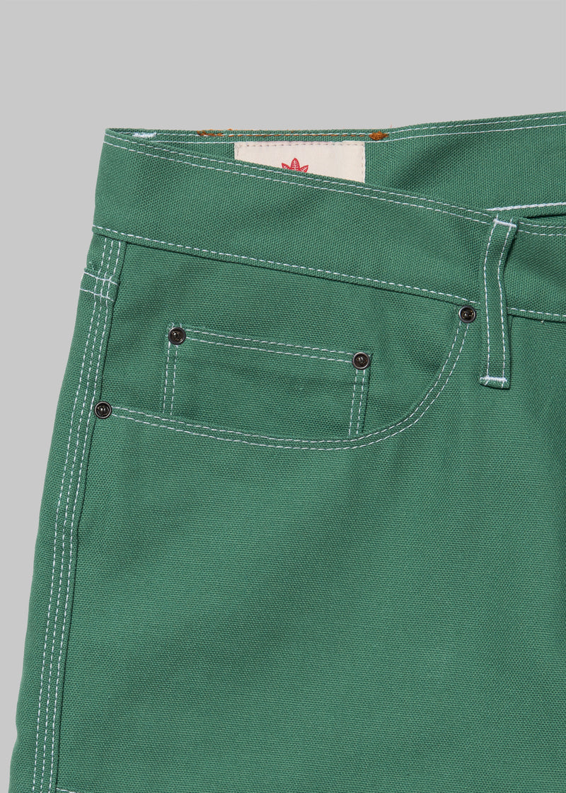 Utility Pants - Green Canvas