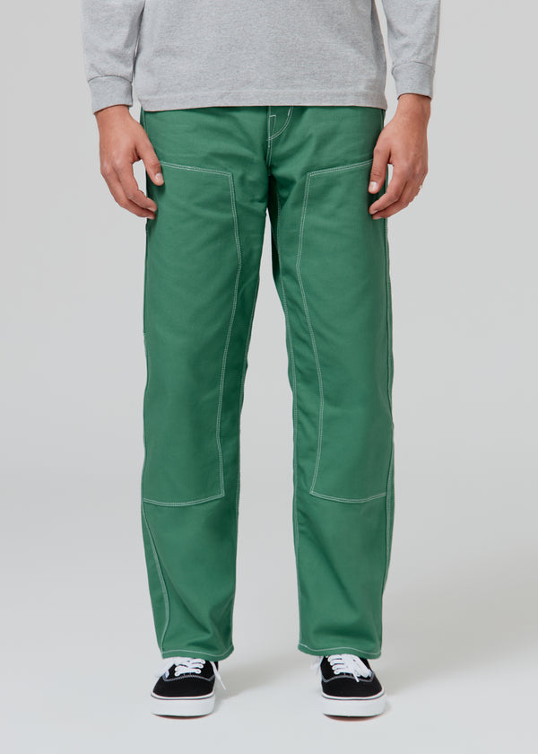 Utility Pants - Green Canvas