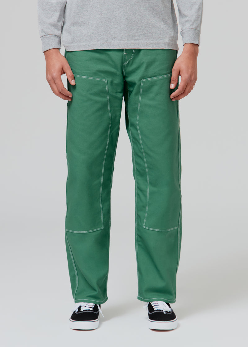 Utility Pants - Green Canvas