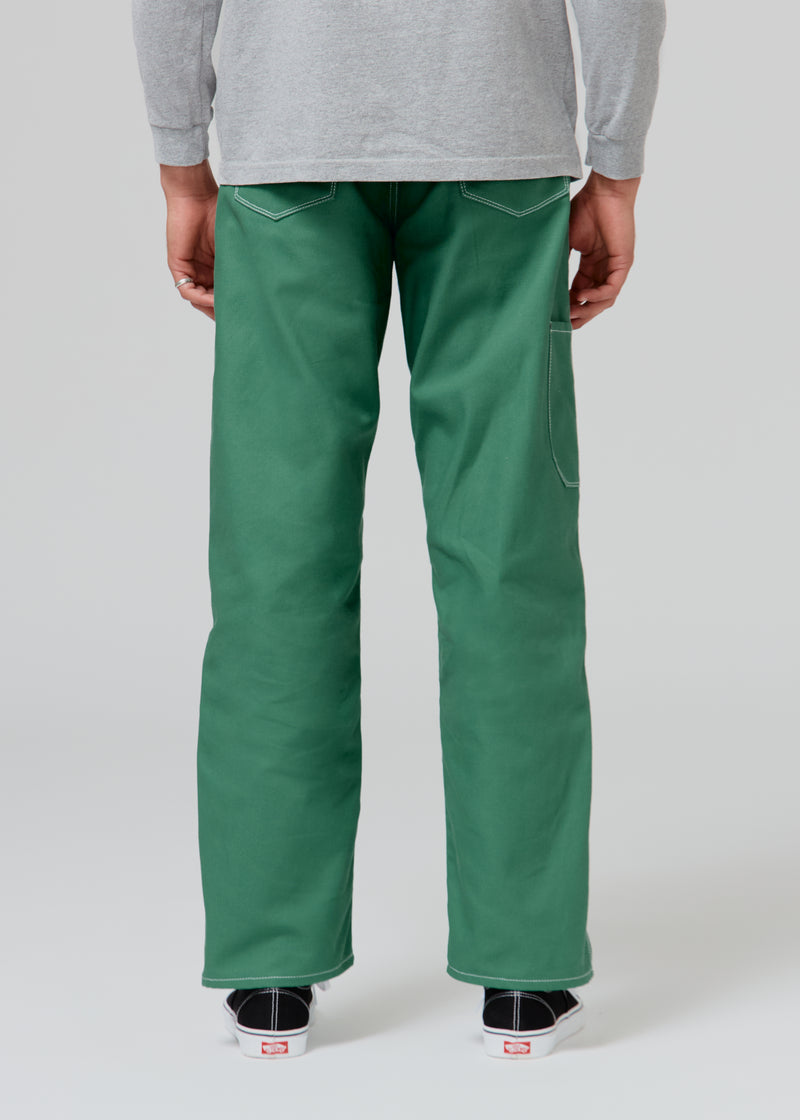 Utility Pants - Green Canvas