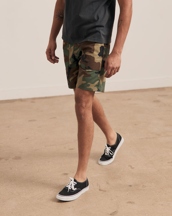 Fatigue Shorts - Camo Ripstop