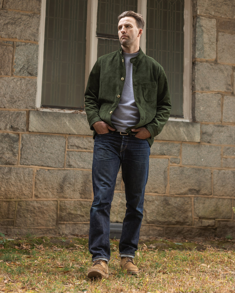 Slack Jacket - Olive Corduroy