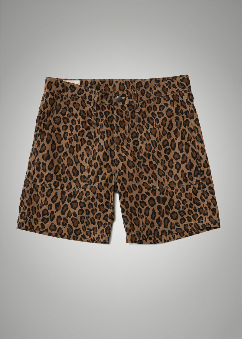 Fatigue Shorts - Leopard Ripstop