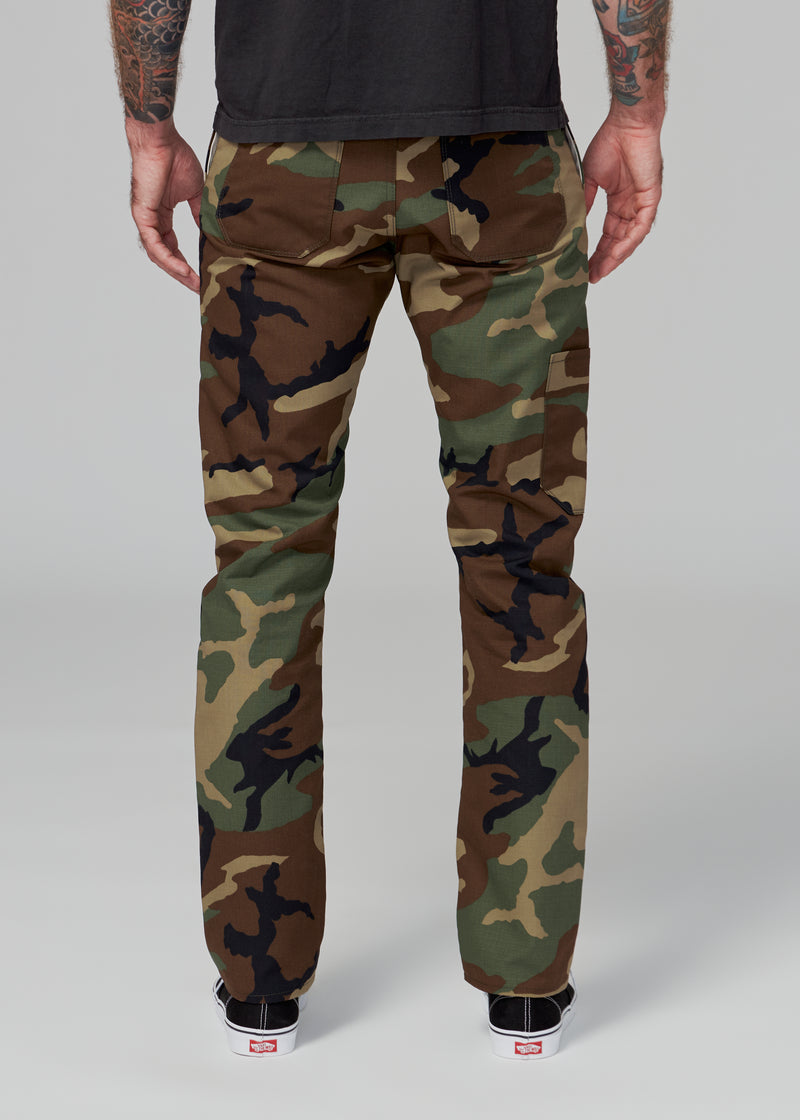 Buy Wear Your Mind Men Beige Camouflage Print Slim Cargo Trousers - Trousers  for Men 1741248 | Myntra