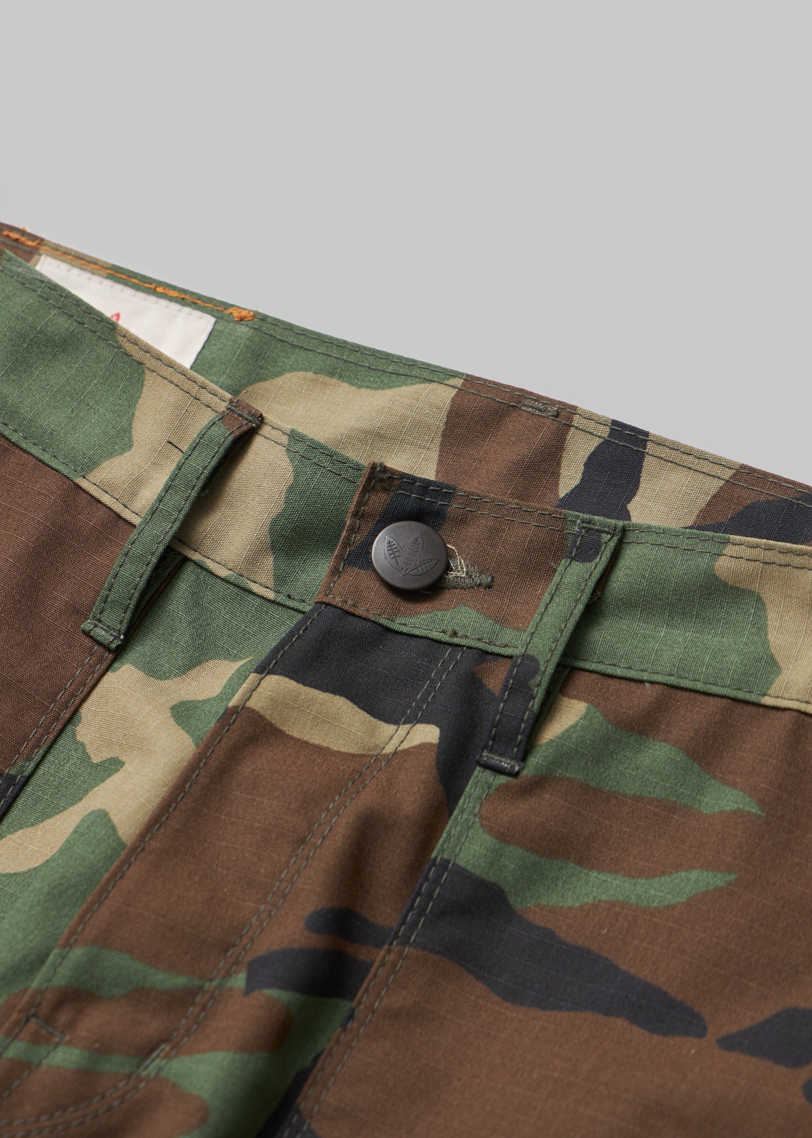Shockoe Atelier Fatigue Trousers - Olive Ripstop