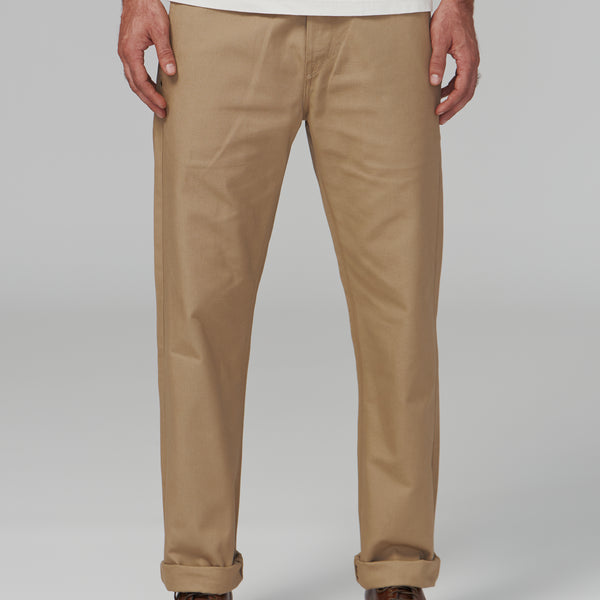 Men's Khaki Stretcher Trousers – WiloOnline