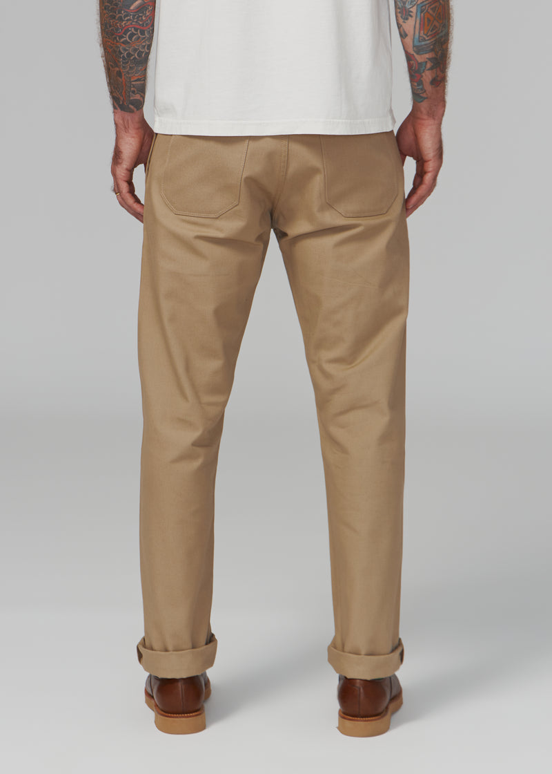 Khaki Canvas Trousers