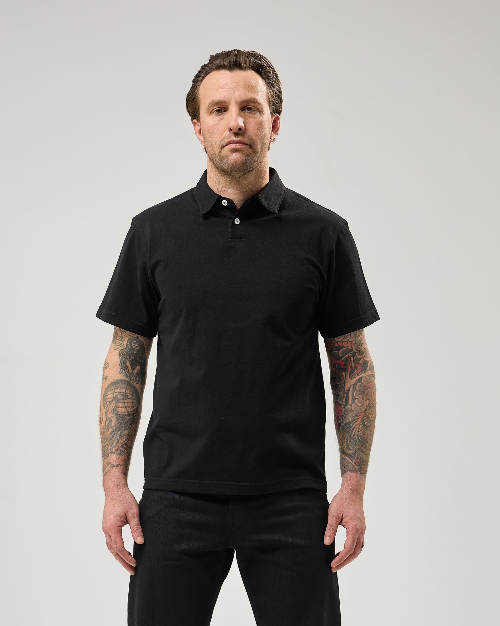 Shockoe Atelier Black Polo