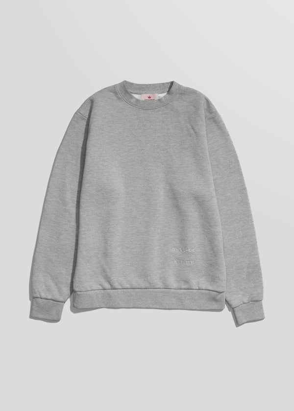 Crewneck - Heather Grey