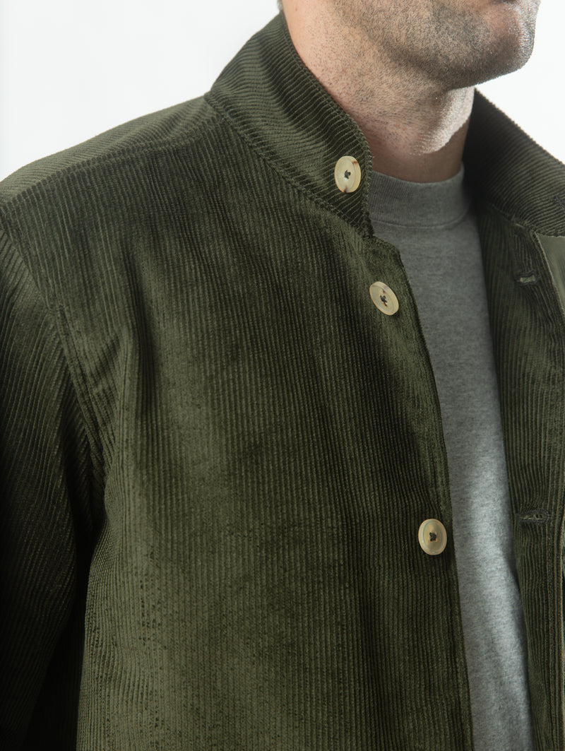 Slack Jacket - Olive Corduroy