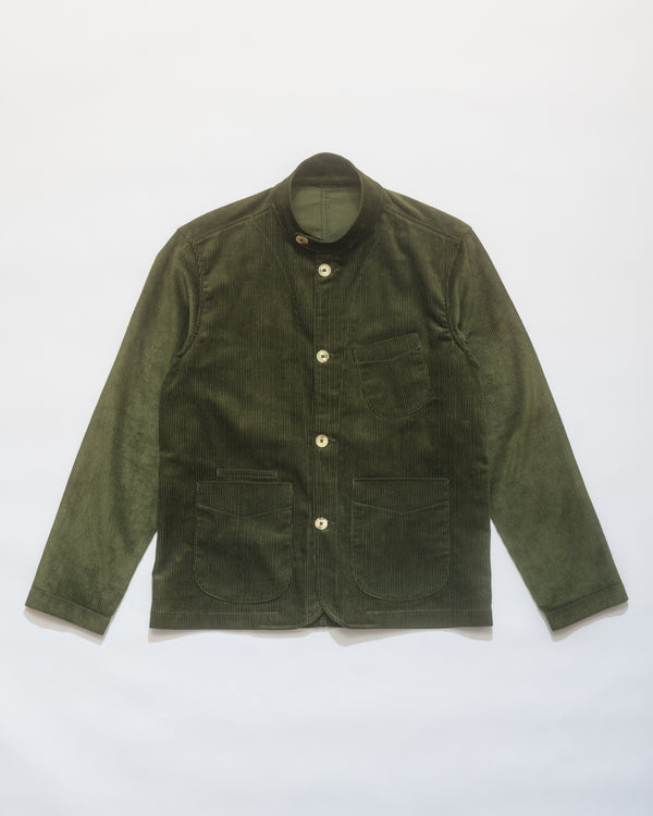 Slack Jacket - Olive Corduroy