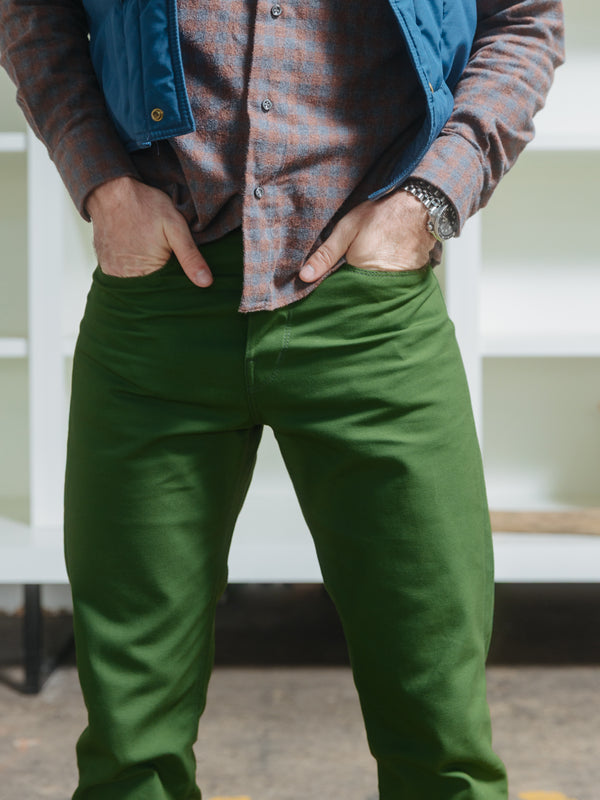 Ivy Duck Canvas - Pine Green