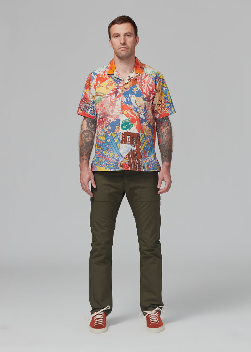 Gitman Aloha Quilt Camp Shirt