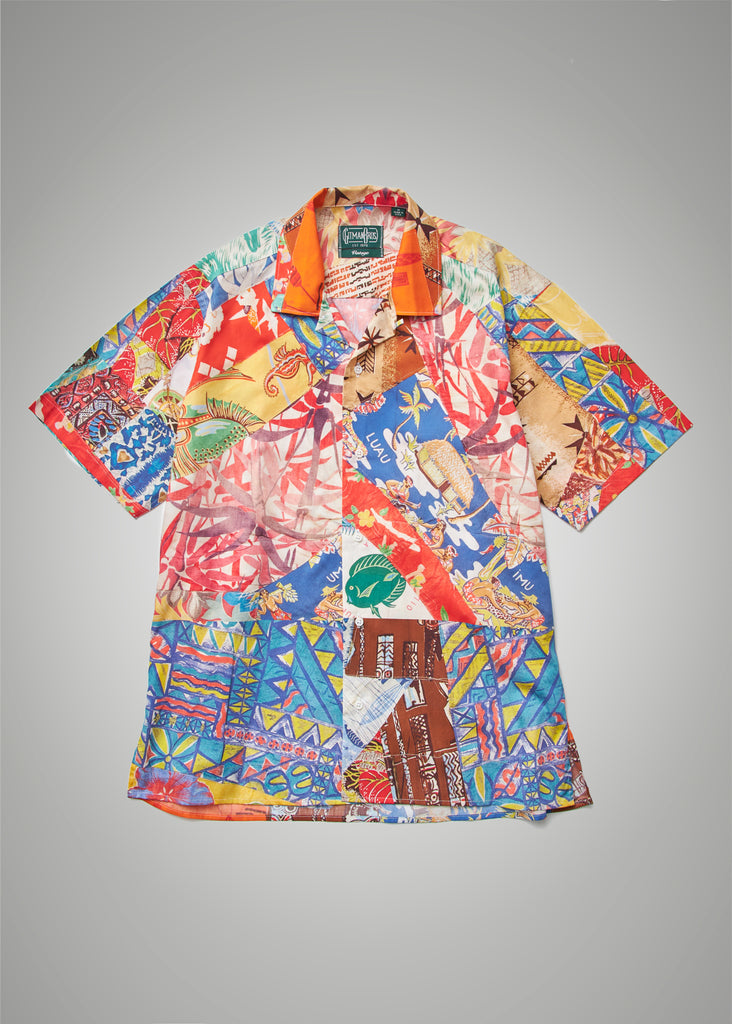 Gitman Vintage Aloha Quilt Shirt - Multi Large