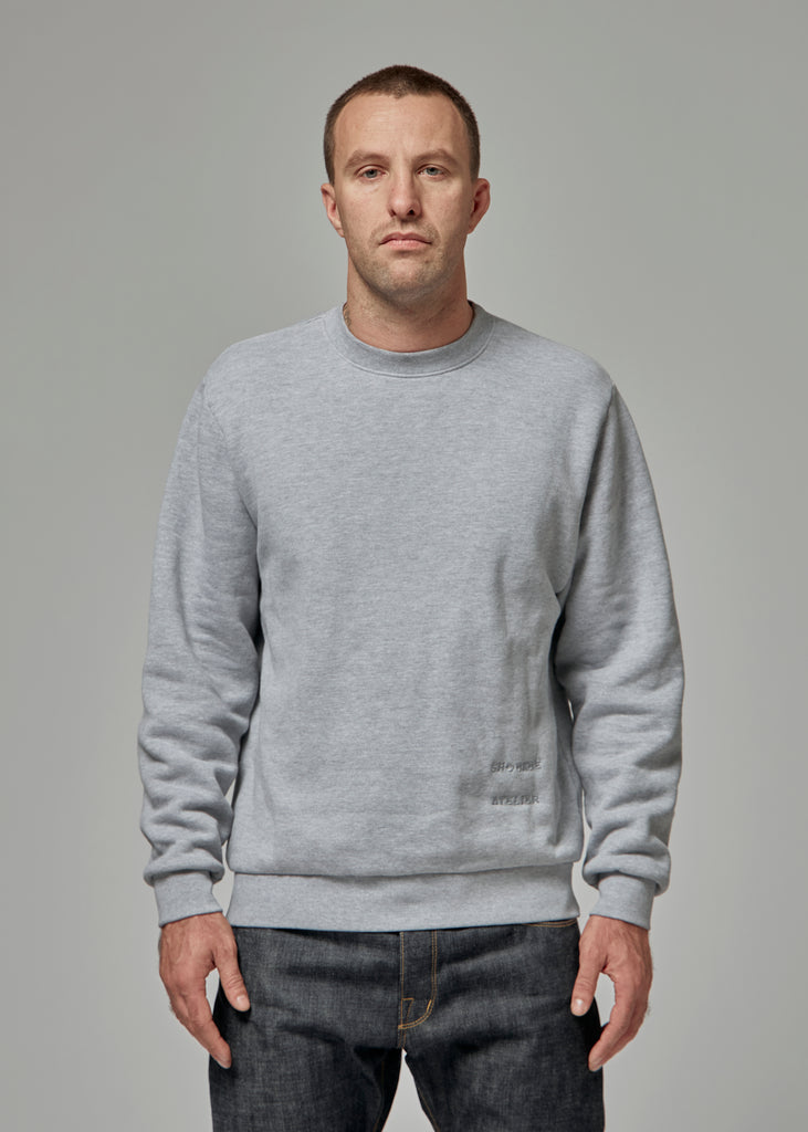 Shockoe Atelier Heather Grey Crewneck